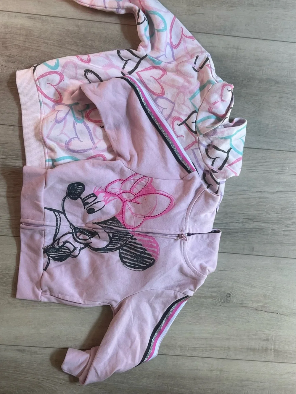 4T Toddler Girls Winter Sweater Bundle:Nike, Minnie Mouse